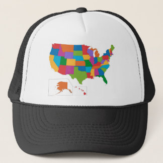 Casquette Carte des USA