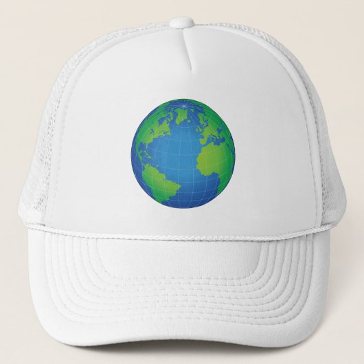 Casquette Carte du monde (Devant)