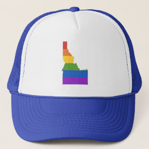 Casquette Carte gay des États-Unis État de l'Idaho