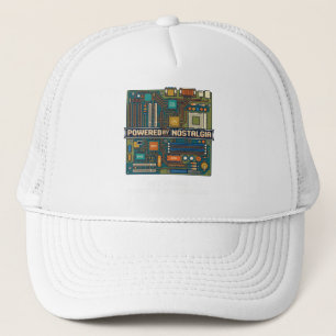 Casquette Carte mère d'ordinateur vintage des années 80 "Ali