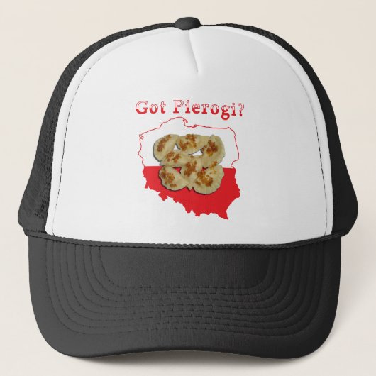 Casquette Carte polonaise Pierogi (Devant)