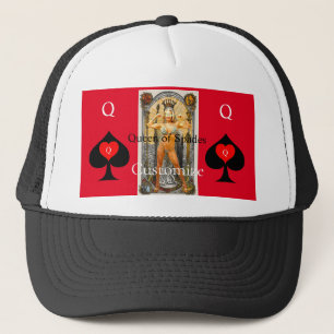 Casquette Carte Tarot Reine des pique Thunder_Cove