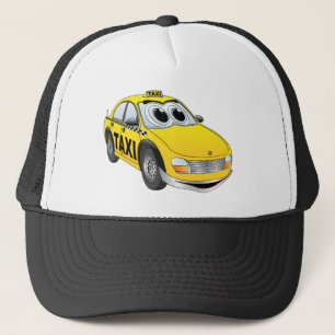 Casquette Carton de taxi jaune