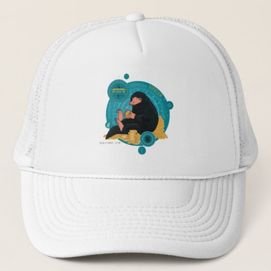 Casquette Carton NIFFLER™ Avec Pièces D'Or (Devant)