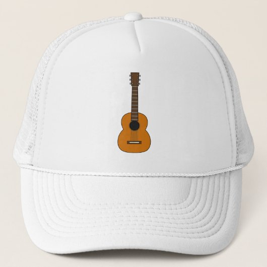 Casquette Carton simple de guitare acoustique (Devant)