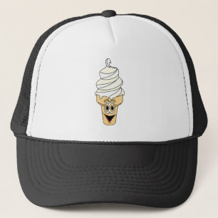 Casquette Cartoon à cône de crème glacée Vanilla