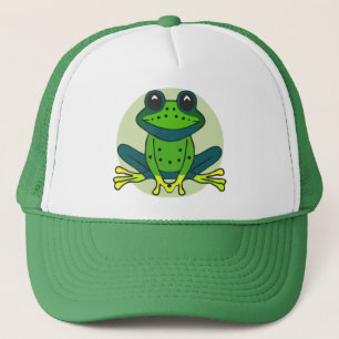 Casquette Cartoon de grenouille verte-74742