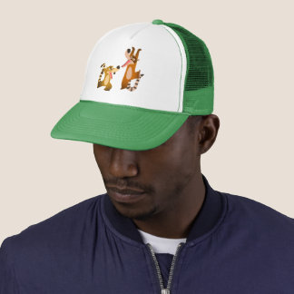 Casquette Cartoon joyeux Cute Coatimundis