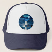 Casquette Cascade bleue (Devant)