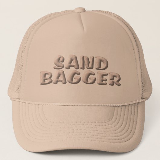 Casquette Casque de camionneur de kaki Sandbagger (Devant)