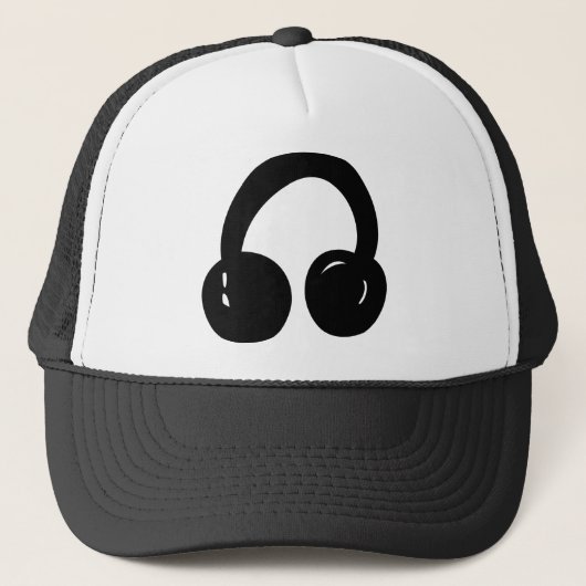 Casquette casques DJ (Devant)