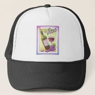 Casquette CASQUES - VINO ! Vous m'avez eu dès MERLOT !