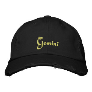 Casquette / Casquette brodé Gemini Zodiac
