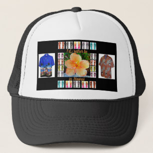 Casquette Casquette, tapisserie d'Hawaï