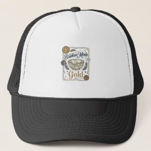 Casquette Cassé Fait Or Jésus Kintsugi Poterie Cassée Chr
