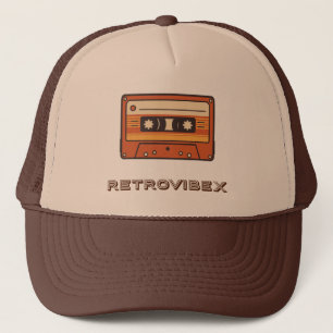 Casquette Cassette Rétro - Casquette musical Vinta