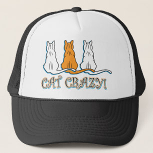 Casquette Cat Crazy Orange Tabby Cats