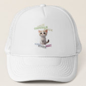 Casquette Cat Pet Cuttest Trouble Maker Cute Adorable Funny (Devant)
