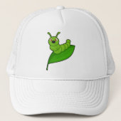 Casquette Caterpillar avec feuille (Devant)