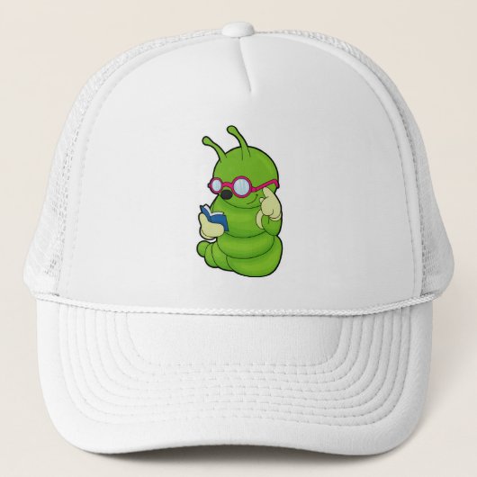 Casquette Caterpillar avec lunettes de soleil & Réserver (Devant)