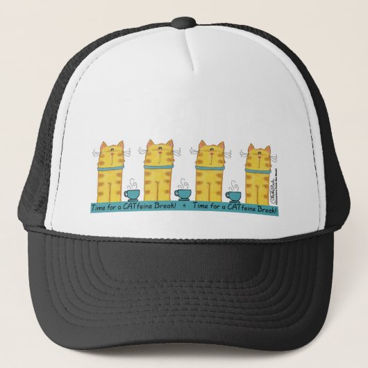 Casquette CATfeine Break (Devant)