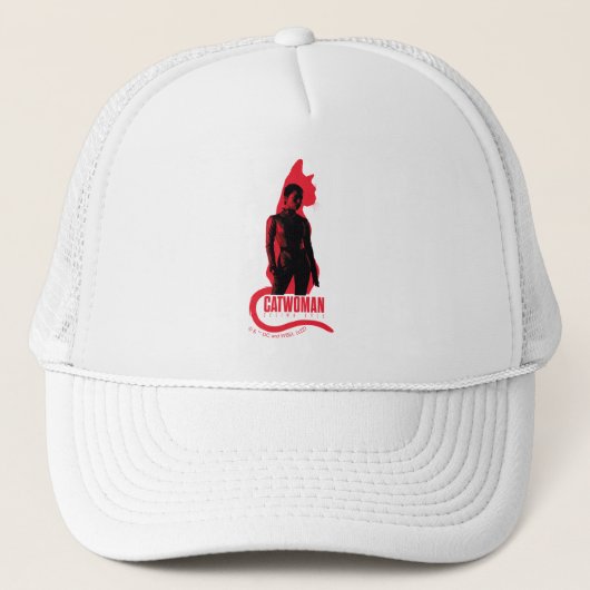 Casquette Catwoman Selina Kyle Chat Silhouette (Devant)