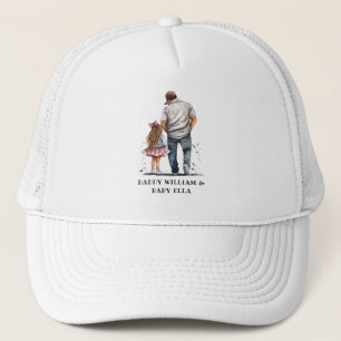 Casquette Caution père et fille noire (14)