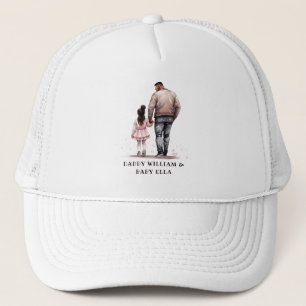 Casquette Caution père et fille noire (7)