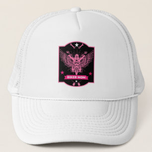 Casquette Cavalière moto maman