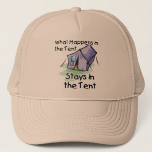 Casquette Ce qui se passe à la tente