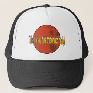 Casquette Ceci va prendre la synchronisation de gros bonnet
