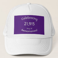 Célébration de 21 915 jours de splendeur 60e anniv