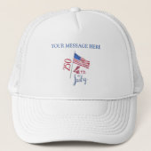 Casquette Célébration du 250e 4 juillet (Devant)