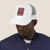 Casquette Célébration du Cocktail Rose Cute (En situation)