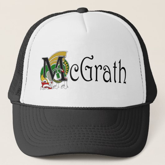 Casquette celtique de dragon de McGrath (Devant)