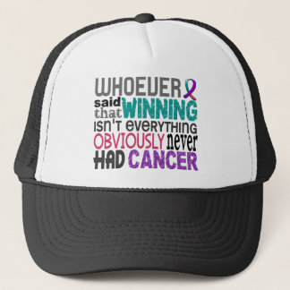 Casquette Celui qui a dit le cancer de la thyroïde
