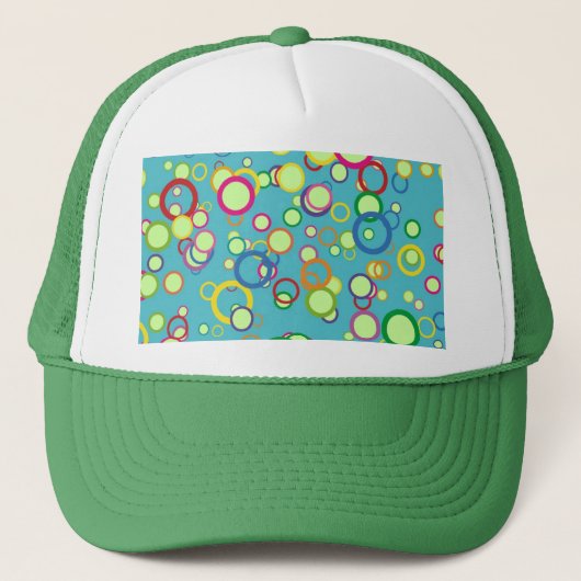 Casquette Cercles colorés (Devant)