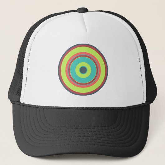 Casquette Cercles colorés 04 (Devant)