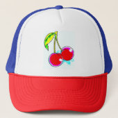 Casquette cerise 2 (Devant)