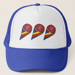 Casquette Cerise Shavé Ice Sno Cone Snocone Summer Snoball