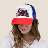 Casquette Cerises (En situation)