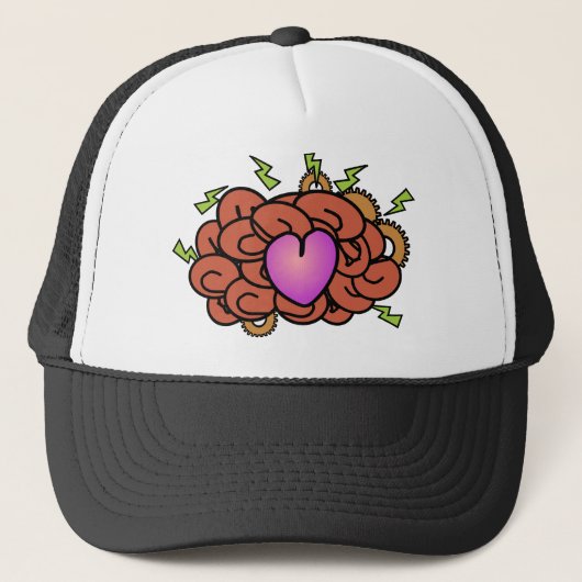 Casquette Cerveau Aller Voir Les Engrenages Travailler (Devant)