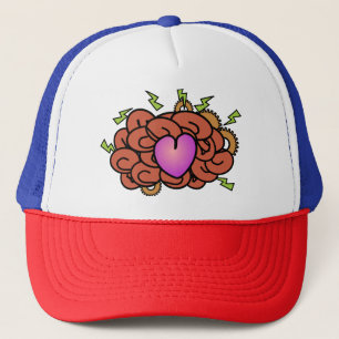 Casquette Cerveau Électrique Génie Heureux