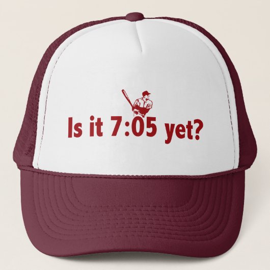 Casquette C'est 7h05 encore ? (Base-ball de Philly) (Devant)