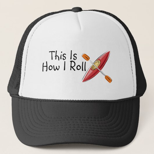 Casquette C'est comment je roule le kayak (Devant)