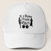 Casquette C'est des vibrations classe (Devant)