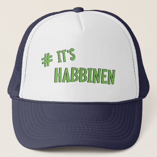 Casquette #Cest Habbenin (Devant)