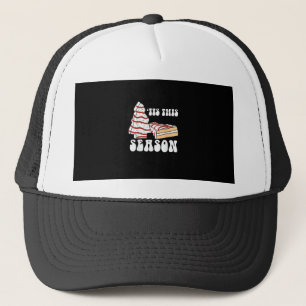 Casquette C'est la saison Arbre de Noël Groovy Rétro Vintage