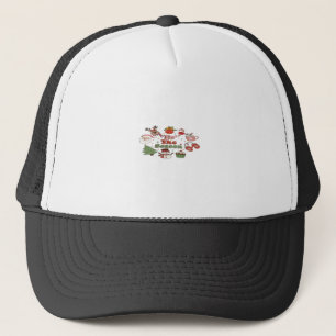 Casquette C'Est La Saison Bloc Acrylique Noël