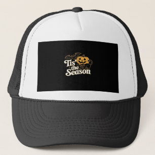 Casquette C'est la saison Halloween Chauves-souris Citrouill